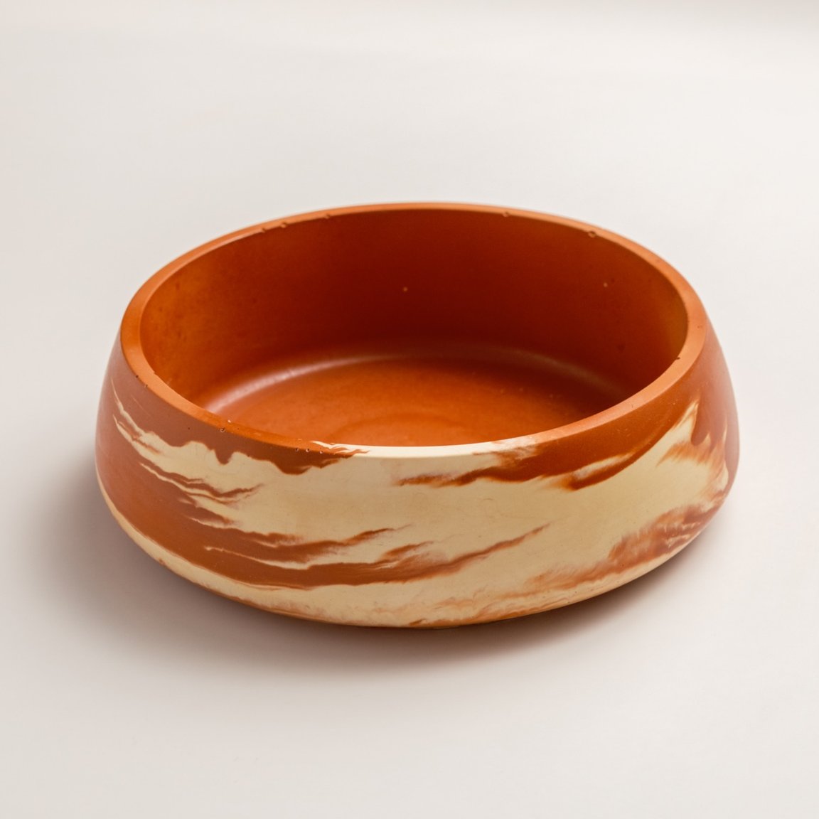 Bowl Beton Dekoratif Tabak, Kase