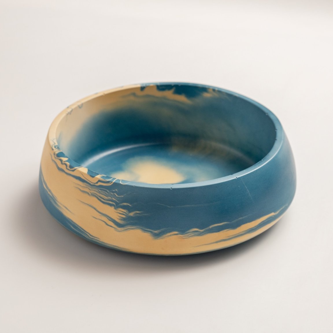 Bowl Beton Dekoratif Tabak, Kase