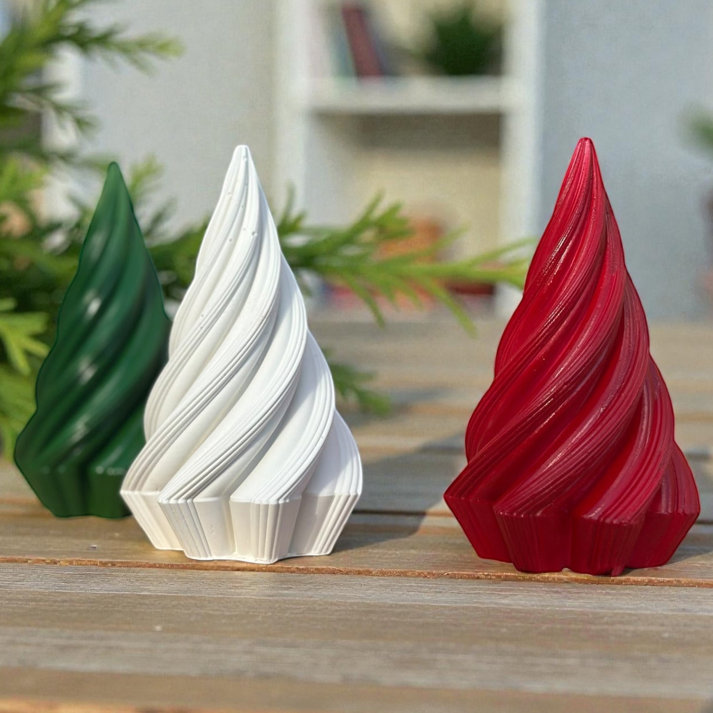 Beton Spiral Yılbaşı Ağacı