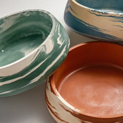 Bowl Beton Dekoratif Tabak, Kase