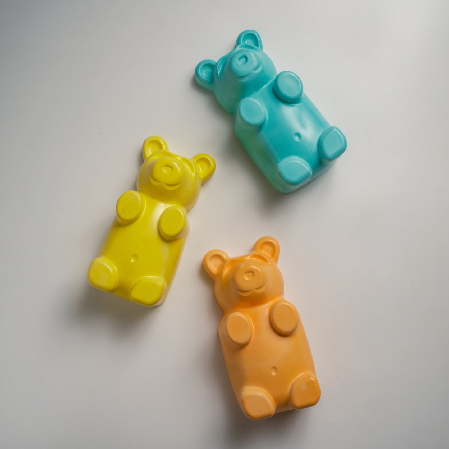 Joybear - Beton Kitap Tutucu & Dekoratif Ayıcık Obje