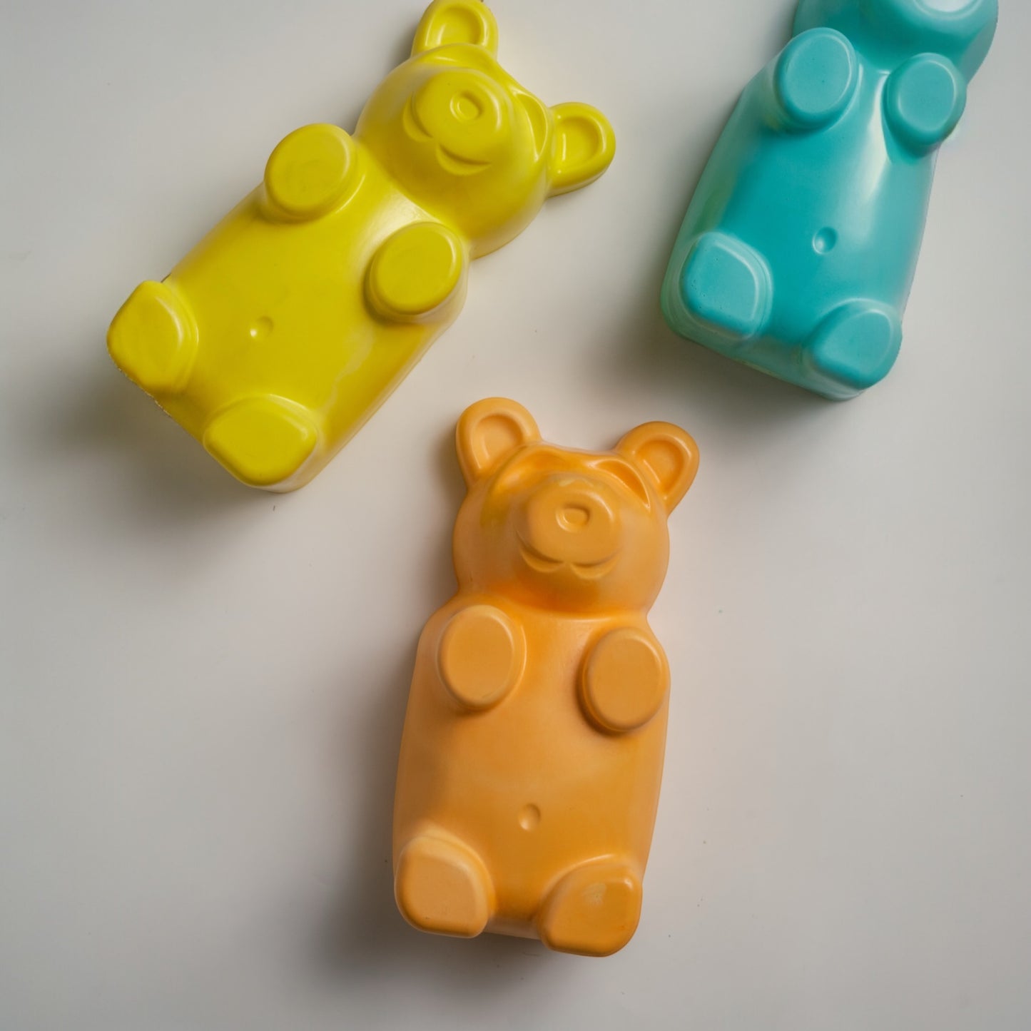 Joybear - Beton Kitap Tutucu & Dekoratif Ayıcık Obje